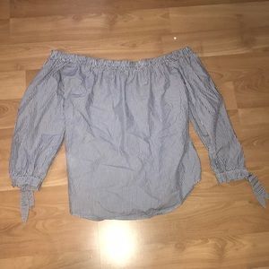 off the shoulder top